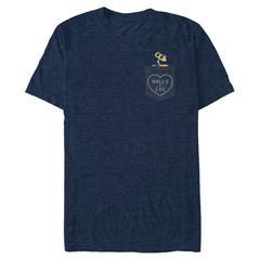 Pixar - Wall-E - Wall-e & Eve 18PXWE00026A-Pocket - Männer T-Shirt