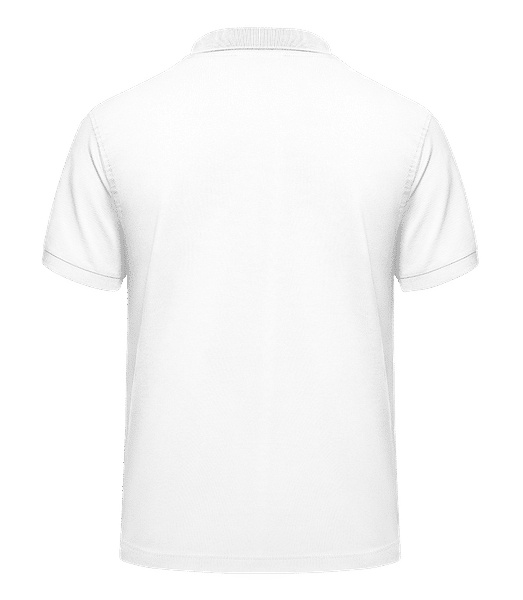 Aperçu: Évolution du golf - Polo en piqué fin pour hommes - Blanc - Derrière