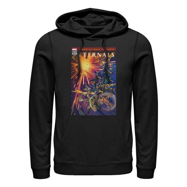 Aperçu: Marvel - Eternals - Photo de groupe Eternals Issue - Unisex Sweat à capuche - Noir - Devant