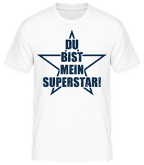 Du Bist Mein Superstar · Männer Basic T-Shirt
