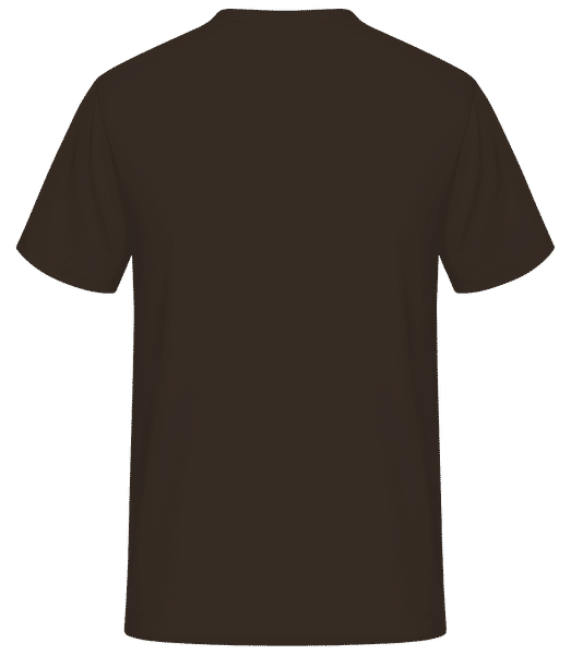 Grimpeur Rétro Homme - T-shirt standard Homme - Marron - Derrière