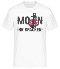 Moin Ihr Spacken · Männer T-Shirt B&C
