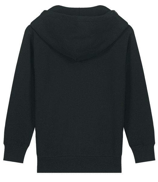 Preview: Children's Organic Zip Sweatshirt Stanley Stella 2.0 - Black - Back