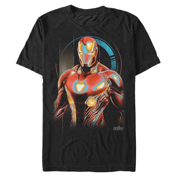 Marvel - Avengers Infinity War - Iron Man Ironman Glow - Homme T-shirt
