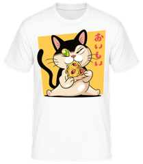 Pizza Cat · Männer Basic T-Shirt