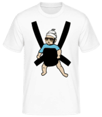 Hang Over Baby - Männer Basic T-Shirt - Weiß - Vorne