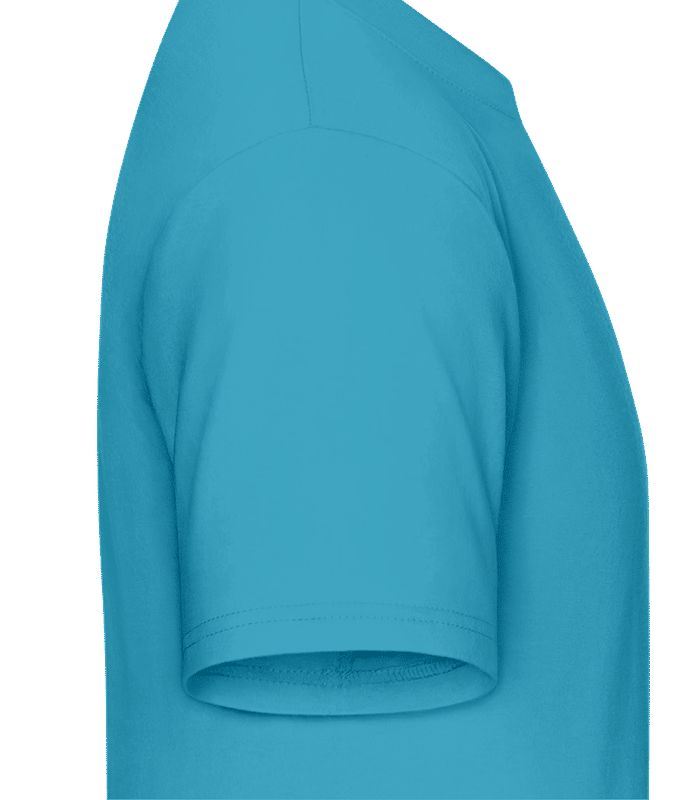 Vista previa: I'm This Old Floppy Disc - Camiseta para hombre B&C - Aqua - derecha