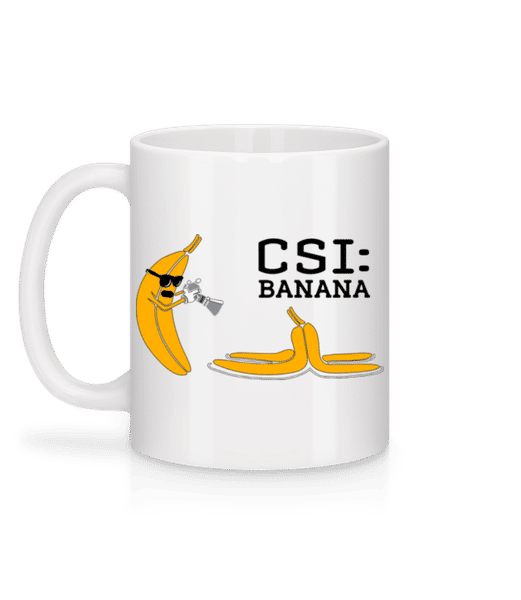 Preview: CSI Banana - Mug - White - Back