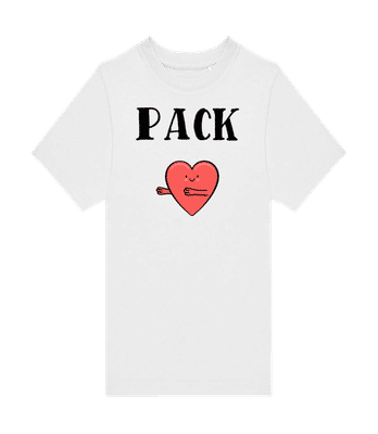 Pack - Kinder T-Shirt B&C - Weiß - Vorne