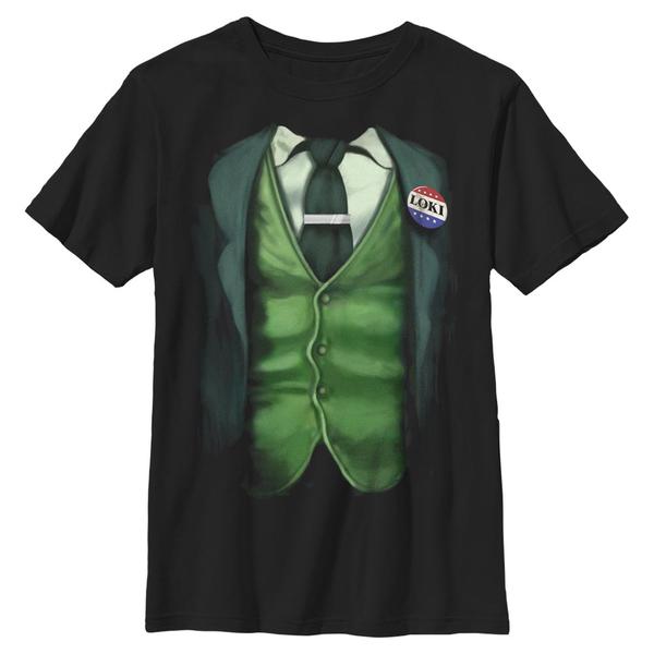 Aperçu: Marvel - Loki - Loki Costume - Enfant T-shirt - Noir - Devant