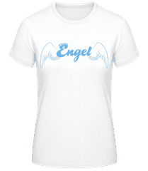 Engelsflügel Blau · Frauen Basic T-Shirt