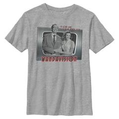Marvel - WandaVision - Scarlet Witch & Vision Romantic Couple - Kinder T-Shirt
