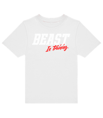 Beast In Training - Camiseta niño B&C - Blanco - delante