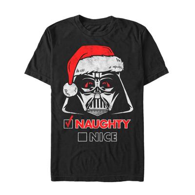 Star Wars - Darth Vader Holiday Spirit - Christmas - Homme T-shirt - Noir - Devant