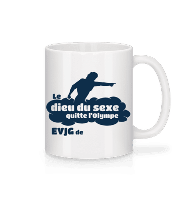 Dieu Du Sexe - Mug en céramique blanc - Blanc - Devant