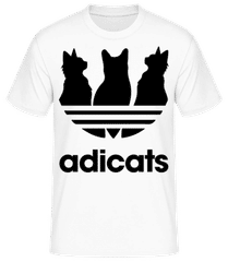 Adicats Katzen · Männer Basic T-Shirt