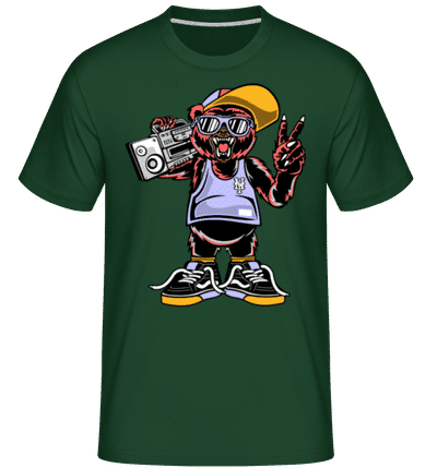 Cool Bear -  Shirtinator Men's T-Shirt - Bottle green - Front