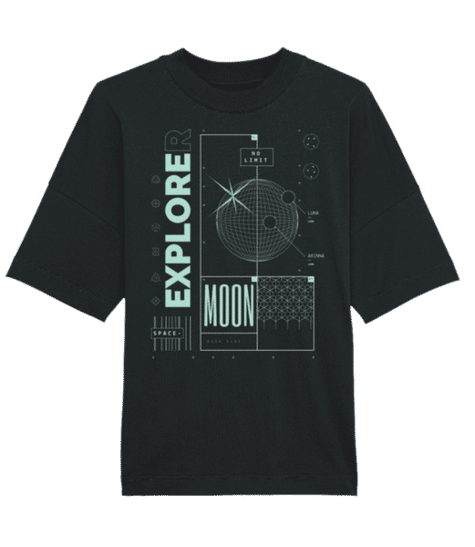 Aperçu: Explorer - T-shirt Bio unisexe Stanley Stella extra large - Noir - Devant