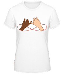 BFF Fingerschwur Black White · Camiseta básica de mujer