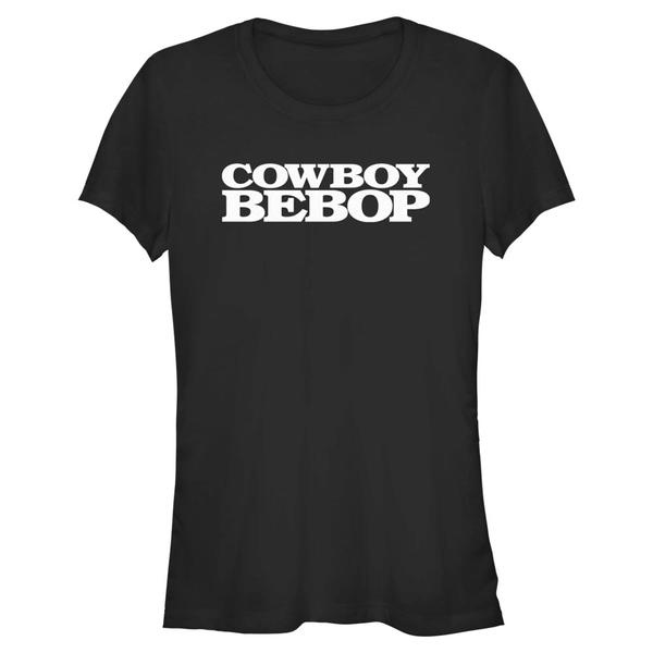 Aperçu: Netflix - Cowboy Bebop - Logo Bebop - Femme T-shirt - Noir - Devant