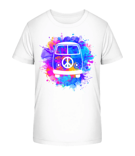 Aperçu: Hippie Bus - T-shirt bio Enfant Stanley Stella 2.0 - Blanc - Devant