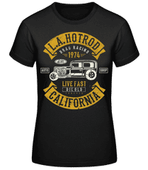 LA Hotrod · Camiseta básica de mujer