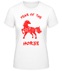 Chinese Zodiac Year Of The Horse · Frauen Basic T-Shirt
