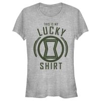 Marvel - Avengers - Black Widow Lucky Widow - Women's T-Shirt - Heather grey - Front