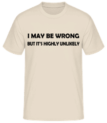 I May Be Wrong · T-shirt standard Homme