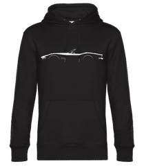 'Chevrolet Corvette C3 Con.' Silhouette · Männer Standard Hoodie