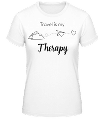 Travel Is My Therapy · Women's Basic T-Shirt