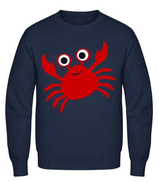Aperçu: Crabe - Sweat-shirt classique avec manches set-in - Marine - Vorn