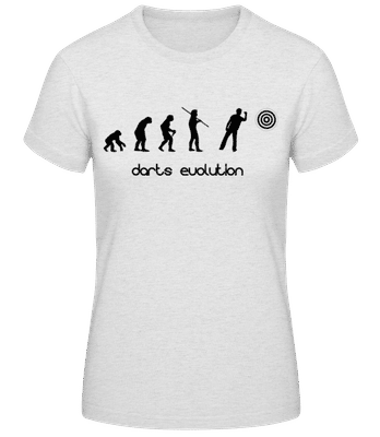 Šipky Evolution - Dámské basic tričko - Melírově šedá - Napřed