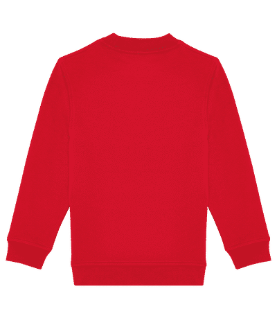 Tree Rex - Kids' standard sweatshirt - Red - Back