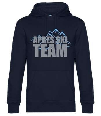 Après Ski Team - Unisex Premium Hoodie - Marine - Vorne