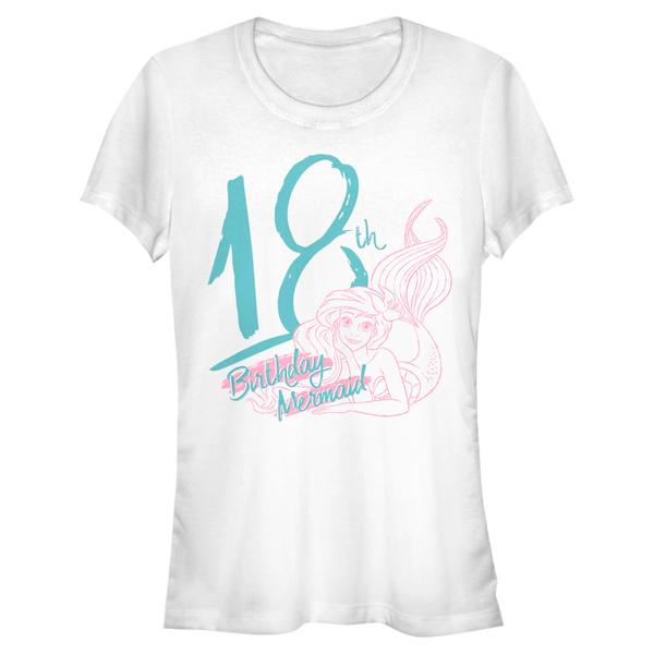 Disney - Ariel La Petite Sirène - Ariel La Petite Sirène Birthday Mermaid Eighteen - Femme T-shirt