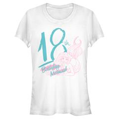 Disney - Ariel La Petite Sirène - Ariel La Petite Sirène Birthday Mermaid Eighteen - Femme T-shirt