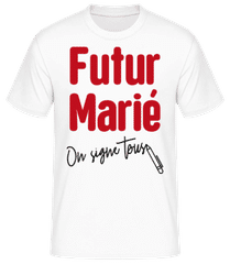 Futur Marié On Signe Tous · T-shirt homme B&C