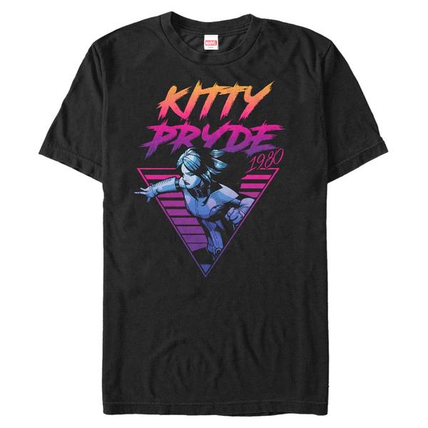 Aperçu: Marvel - X-Men - Kitty Pryde Neon - Homme T-shirt - Noir - Devant