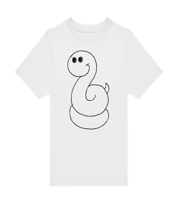 Enfant Comic - Serpent - T-shirt homme B&C - Blanc - Devant