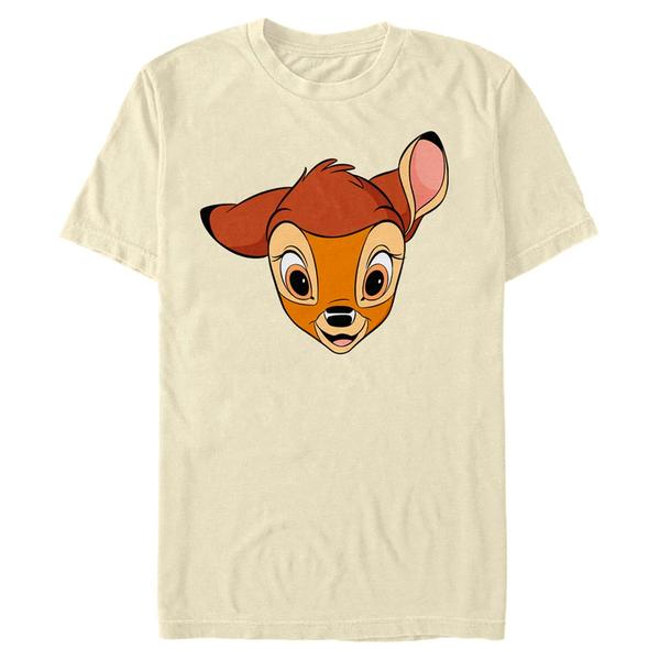 Aperçu: Disney Classics - Bambi - Bambi Big Face - Homme T-shirt - Crème - Devant