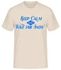 Wait For Snow · Camiseta básica para hombre