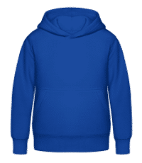 Kinder Hoodie - Royalblau - Vorne