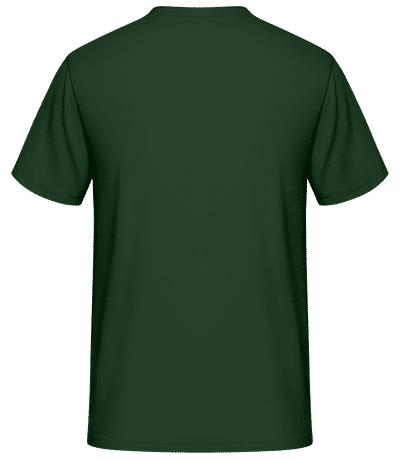 Disney Classics - Mickey Mouse - Skupina Shamrock Fill - Den svatého Patrika - Pánské Tričko - Bottle green - Vzadu