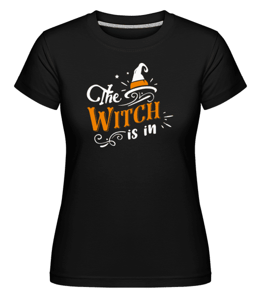 Aperçu: The Witch Is In -  T-shirt Shirtinator femme - Noir - Devant