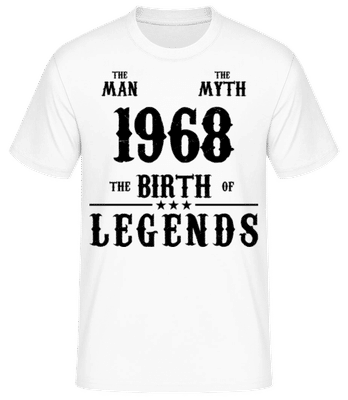 The Myth 1968 - T-shirt standard Homme - Blanc - Devant