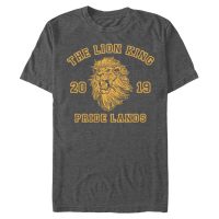 Disney - The Lion King - Logo Pride Lands Simba - Men's T-Shirt - Heather anthracite - Front
