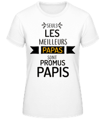Les Meilleurs Papas Sont Papi · T-shirt femme B&C