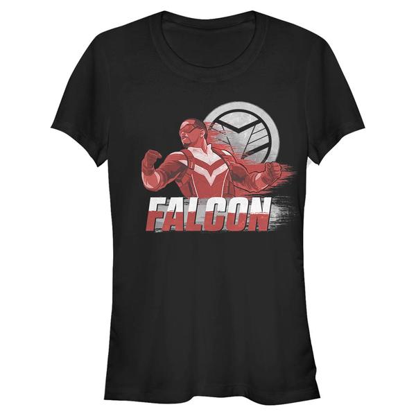 Aperçu: Marvel - Falcon et le soldat de l'hiver - Falcon Speed - Femme T-shirt - Noir - Devant