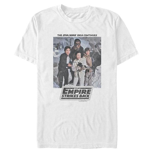 Aperçu: Star Wars - Skupina Empire Photo - Homme T-shirt - Blanc - Devant